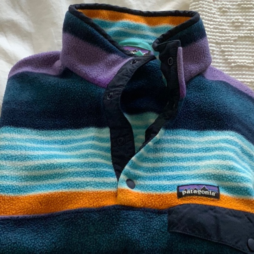Patagonia synchchilla small pullover